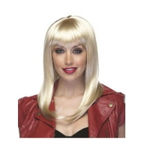 Womens Hollywood Blonde Synthetic Costume Wig