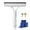 White, variant on 3 in 1 Window Cleaning Scraper, 2025 New 3 in 1 Window Cleaner, Squeegee and Scrubber with Spray, for Windows, Walls, Car Windshields, Bathrooms, Kitchens,Easy to Clean Without Streaks (Blue)