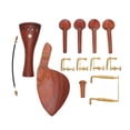 thumbnail image 2 of Tailpiece Chinrest Set, 4/4 Violin Parts Standard Size Multifunctional With Screw For Stringed Instrument Care, 2 of 7