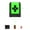 Green, variant on Riousery Small Portable 2 Lines Laser Level 3-Degree Self Levelling Diagonal Line Multi-function Leveler for Household Flooring Door Window Install (Green Light) 5.12 inches