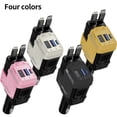 thumbnail image 5 of Retractable Car Charger 120W, 4 In 1 Fast Car Phone Charger Adapter with 31.5 Inch Cords, USB Ports Car Charger Adapter, Cell Phone Automobile Charger for Tablet Laptop, 5 of 8