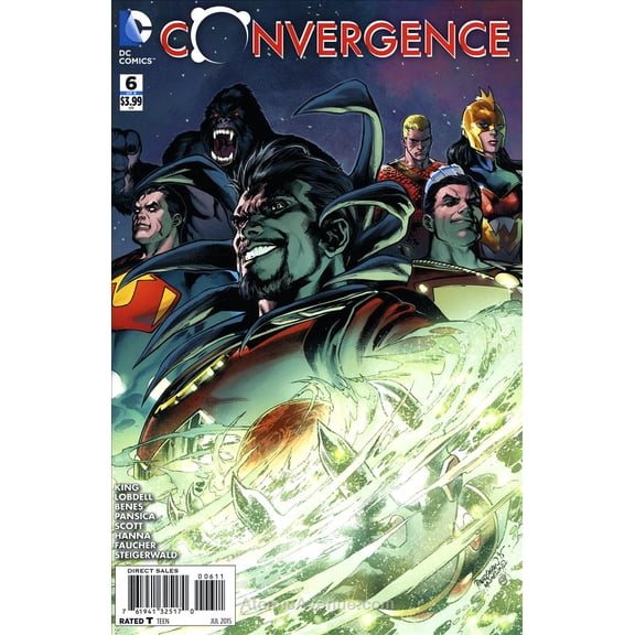 Convergence #6 VF ; DC Comic Book