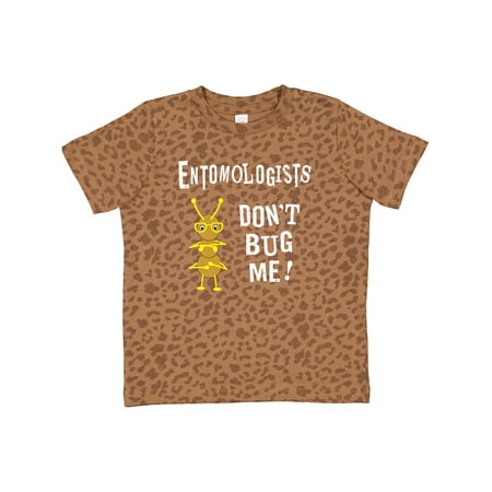 

Inktastic Entomologists Bug White Text Gift Toddler Boy or Toddler Girl T-Shirt