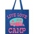 thumbnail image 3 of Inktastic Live Love Camp RV Tote Bag, 3 of 3