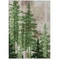 thumbnail image 2 of Addison Rugs Chantille Indoor/Outdoor Transitional Lodge Green Machine Washable Rectangle Rug, 3' x 5', 2 of 8