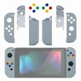 thumbnail image 3 of eXtremeRate New Hope Gray Replacement Shell w/ ABXY Direction Button for Nintendo Switch/OLED Joycon, 3 of 10