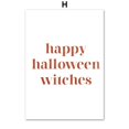 thumbnail image 1 of Pintura en lienzo de gato negro para decoración de sala de estar, carteles de Halloween, calabaza, minimalista, Otoño, moderno, escalofriante, 1 of 4
