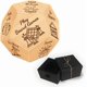 thumbnail image 1 of Regalos para una cita romántica de aniversario, 1 juego de dados de madera para actividades, regalos de boda, ideas divertidas para una cita romántica, dados con bolsitas rectangulares de terciopelo., 1 of 7