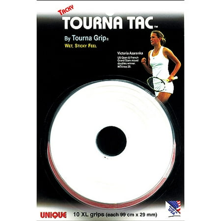 Tourna Tac Tennis Racquet Over Grip 10 XL Durable Overgrips Absorbent Tacky Feel