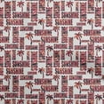 thumbnail image 1 of oneOone Tissu Polyester Spandex Rouge Matériel de Couture Imprimé Tissu au Mètre 56 Pouces de Large, 1 of 5
