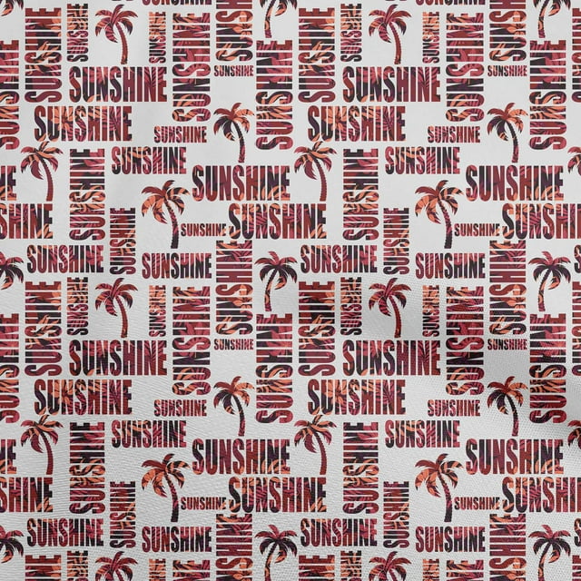 oneOone Tissu en Rayonne Rouge Matériel de Couture Imprimé Tissu au Mètre 56 Pouces de Large