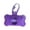 Purple, variant on AUHomi 1 PC Dog Poop Bag, Bone Shaped Poop Bag Dispenser, Pet Waste Disposal Bag Dispenser With Waste Bag (15 Bags, Purple)