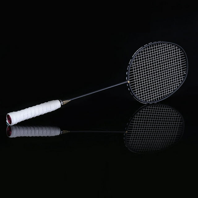 CAROOTU Graphite Single Badminton Racquet Professional Carbon Fiber Badminton Racket with Carrying Bag