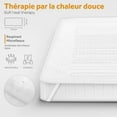 thumbnail image 4 of Electric Heated Mattress Topper 150x80cm with Automatic Shutoff, Thermal Blanket, Adjustable Mattress Warmer at 3 Temperature Levels, 4 of 5