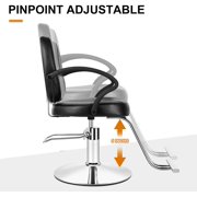 Artist Hand Hydraulic Black Salon Barber Chair Hair Stylist Beauty