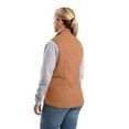 thumbnail image 6 of Women's Sherpa-Lined Softstone Duck Vest, 6 of 11