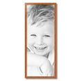 thumbnail image 2 of ArtToFrames 12" x 30" Honey Picture Frame, 12x30 inch Brown Wood Poster Frame (WOM-4214),  Pack, 2 of 8