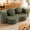 Green, variant on Walsunny 2-in-1 Convertible Futon Sofa Bed, Boneless Foldable Sofa Bed, Lazy Sleeper Sofa Couch, Memory Foam Folding Couch for Living Room, Bedroom, White