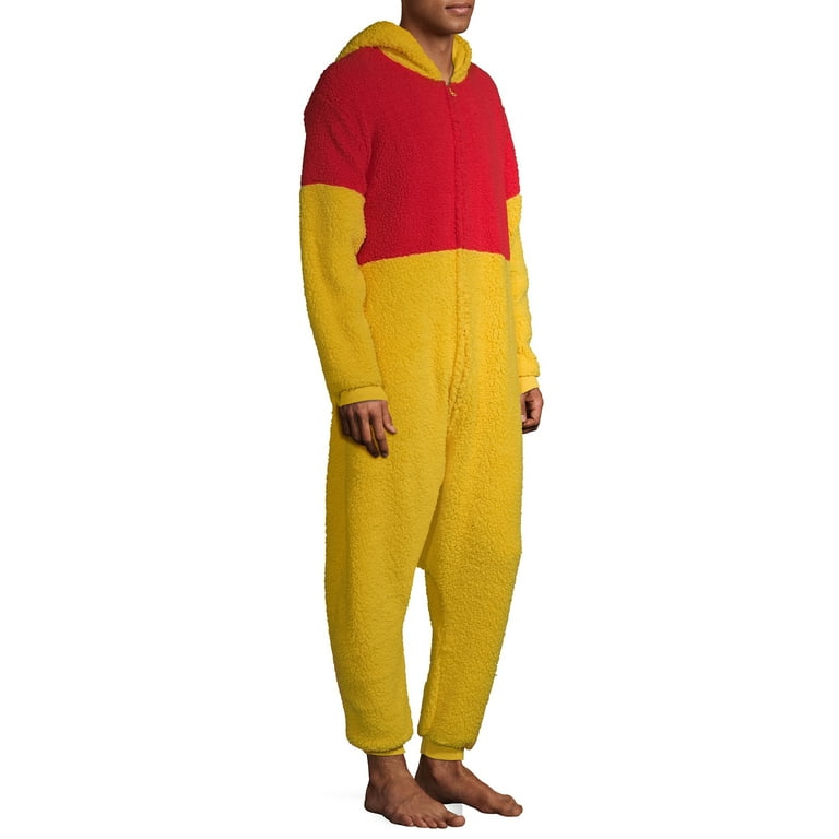 Disney, Adult Mens, Winnie the Pooh Pajamas Union Suit, Sizes S-XL - Walmart .com