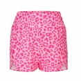 thumbnail image 4 of Edvintorg korean style Women's shorts Fashion Casual Spring and Summer leopard print Loose Shorts XL, 4 of 7