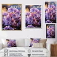 thumbnail image 4 of Designart "pasture Lavender Bliss II" Floral & Botanical Floater Framed Wall Art Print, 4 of 7