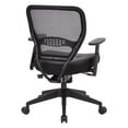 thumbnail image 3 of Air Grid Back Manager's Chair in Black Bonded Leather Seat, 3 of 4