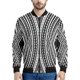 thumbnail image 3 of Chaqueta con cremallera maorí en blanco y negro para hombres y niños, sudadera de gran tamaño con estampado 3D, chaquetas bomber de manga larga para primavera y otoño, 3 of 5