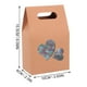 thumbnail image 5 of Cajas de regalo de papel kraft de 24pcs Bolsas de papel plegables portátiles con diseño de ventana, 5 of 8