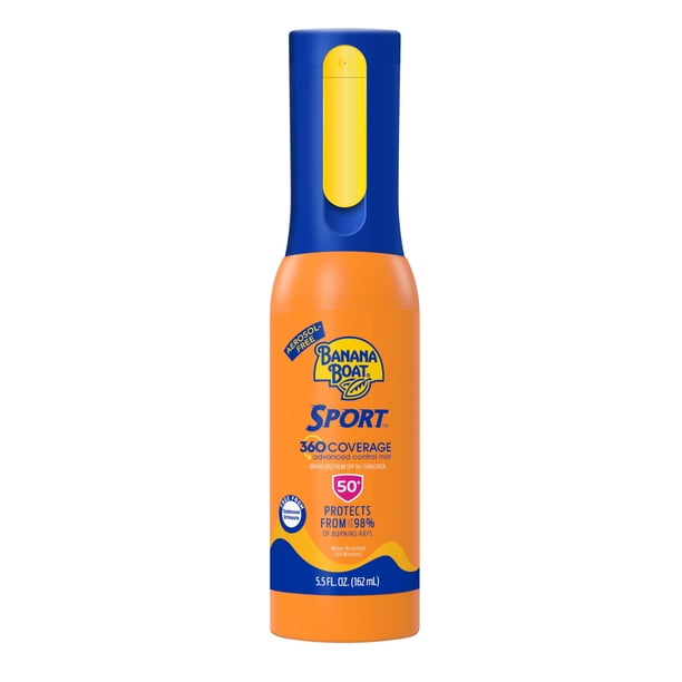 Protector solar en aerosol Banana Boat Sport 360 Coverage SPF 50 160 ml