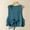 Blue, variant on WNEGSTG Vests for Women 2023 Cotton Linen Vest Casual Sleeveless Jacket Tie Front Lightweight Vest