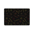 thumbnail image 4 of Funny Schedule Doodles Rugs Doormat, Non-Slip Machine Washable Carpets Floor Door Mat , 36" x 24", 4 of 6