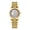 AW25905 Gold, variant on Women's 28mm Luxury Watch, Mother of Pearl Dial Czech Crystal Stainless Steel Sapphire Ladies Analog Wristwatch, 50m Waterproof Gift for Wife Mother Daughter