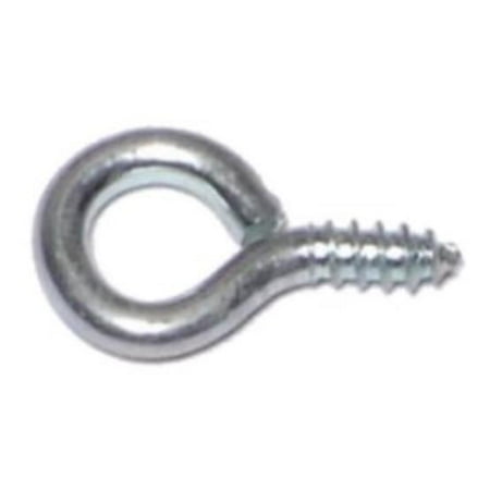 

5/64 x 3/16 x 5/8 #214-1/2 Zinc Plated Steel Screw Eyes