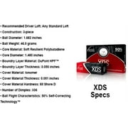 Polara Golf XDS Extra Distance & Spin 3-Piece Golf Balls, Designed to Correct Hooks and Slices, (12 Balls)