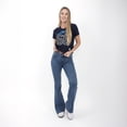 thumbnail image 2 of Playera Dama Oversize K-Swiss FWT-COCRE Color Azul, 2 of 4