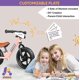 thumbnail image 3 of Bicicleta Balance KRIDDO para niños de 2 a 5 años, 12 pulgadas con placa personalizada, 3 of 6