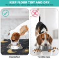 thumbnail image 4 of Pet Feeding Mat Mystical Starry Sky Gothic Cosmic Moon Aesthetic Non-Slip Absorbent Quick Dry Waterproof Washable for Dog or Cat Bowl, 4 of 7