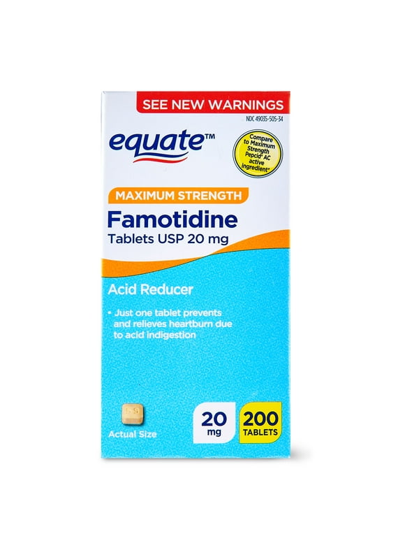 Famotidine in Antacids and Heartburn Relief