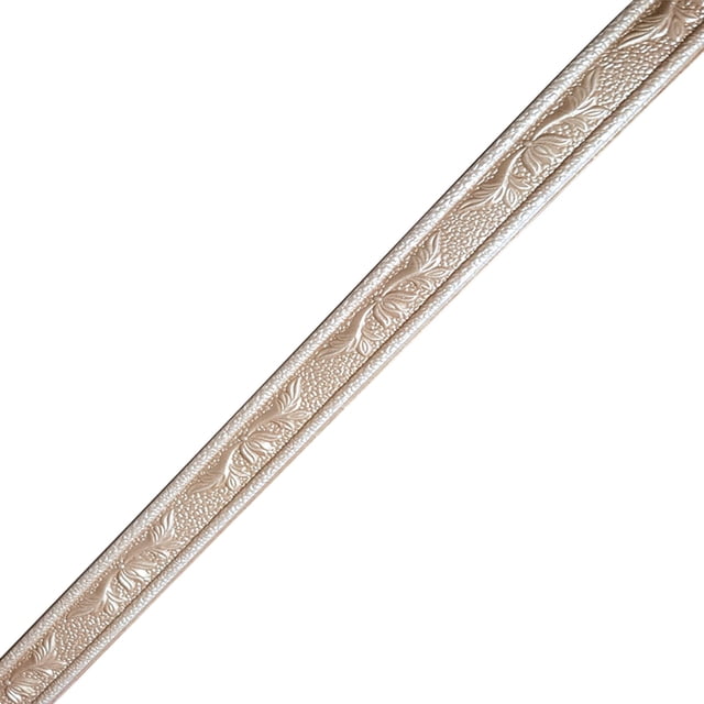 3d Peel And Stick Wall Trim Line Skirting Border 3D Pattern Sticker Decorative Self Adhesive Waterproof Wall Border Strip Foam Molding Trim For Home Baseboard Corner Line Wall Waist Lines Wallpaper