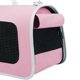 thumbnail image 3 of Transportín para gatos, bolsa transpirable para perros, jaula para mascotas de tela Oxford, estuche de transporte ligero para exteriores, senderismo, , Rosado Colco Transportador, 3 of 7