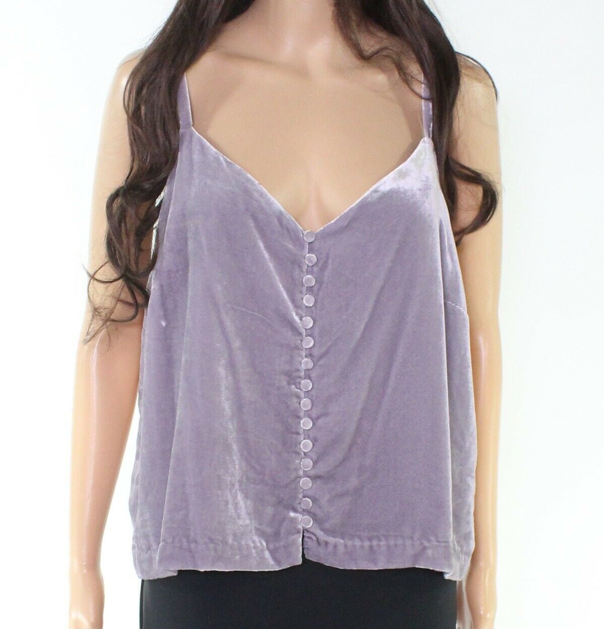 Download Madewell Tops & Blouses - Womens Cami Tank Top Velvet V ...