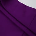 thumbnail image 3 of Uootdi Trench Winter Coats for Women Lapel Double Breasted Coats Windproof Blazer Jacket Business Casual Long Sleeve Overcoat with Pockets, 3 of 8