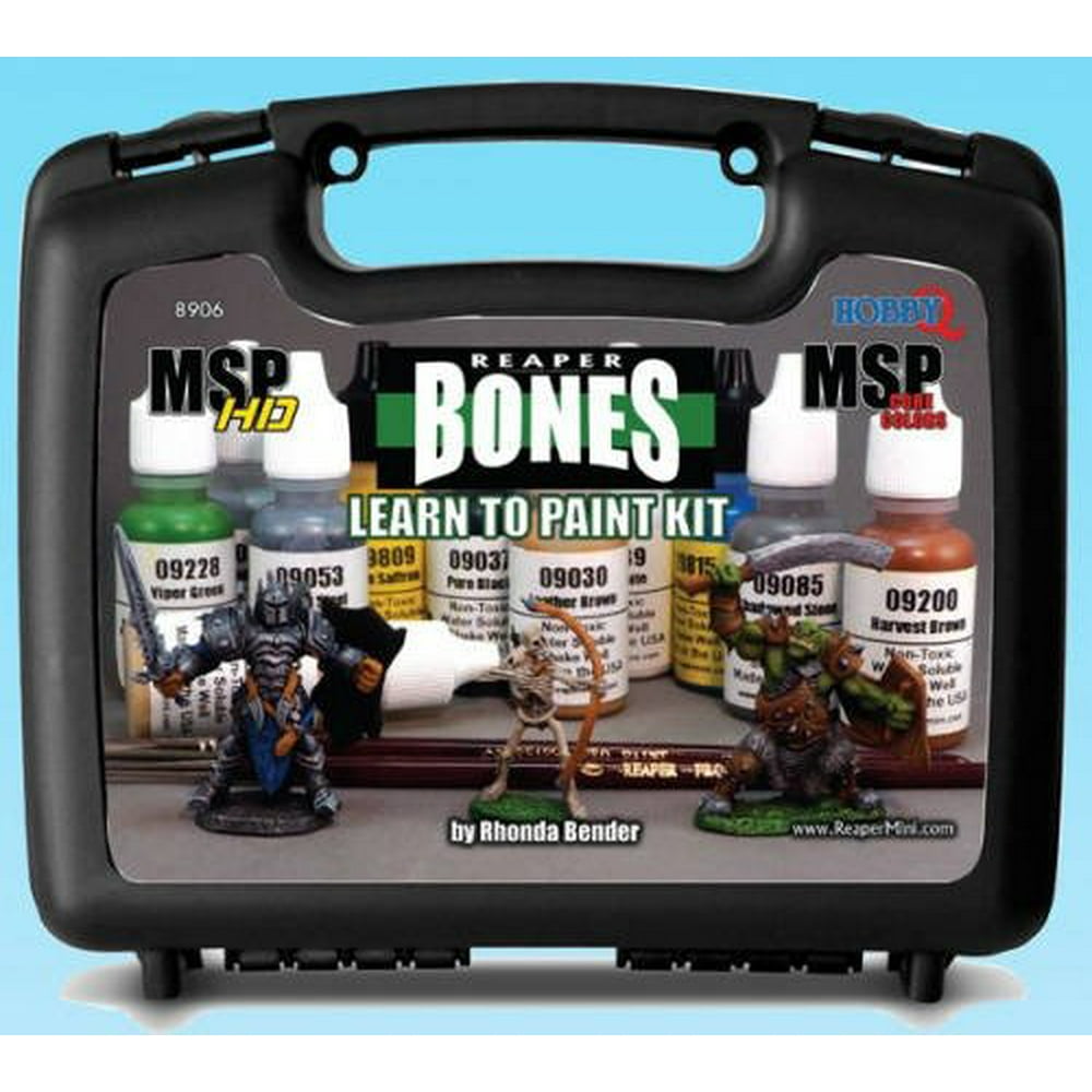 Bones Miniatures Learn to Paint Kit Reaper Miniatures