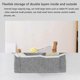 thumbnail image 2 of Hanging Storage Basket for Headboard, Bunk Bed, Dorm, Book, Phone, Magazine, Bed, Bedside Easy to Install (Dark Gray), 2 of 5