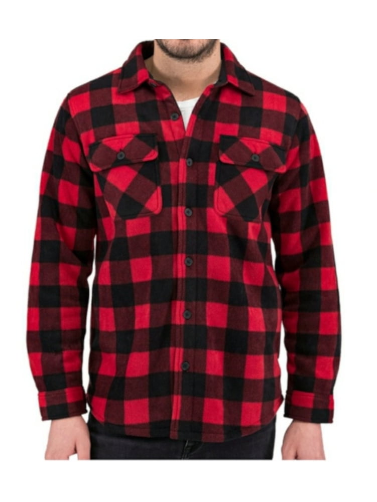 Boston traders bonded polar shirt jacket Clearance