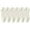 White, variant on Women's Casual 6 Pairs Mesh Ventilation Non-Slip Liner Footies Socks, Thin Lightweight Ankle Socks White