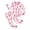 AB299 Pink1, variant on Tisuna Kids Fall Pajamas Set For Girls Trendy Long Sleeve Crew Neck Graphic Print Tops And Pants Sleepwear Children'S 2 Pieces Nightwear Matching Set Size 3-4 Years