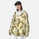 thumbnail image 3 of Balery Monkeys and Pinealpples Sudadera ligera de manga larga con capucha y protección solar UPF 50+ para hombre y mujer, ideal para pesca y running-Small, 3 of 7