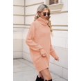 thumbnail image 3 of LAICAIW Robe Chandail Longue Ample à Col Roulé Oversize pour Femmes, 3 of 7
