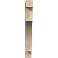 thumbnail image 2 of Ekena Millwork 5 1/2"W x 48"D x 48"H Westlake Block Smooth Bracket, Douglas Fir, 2 of 25